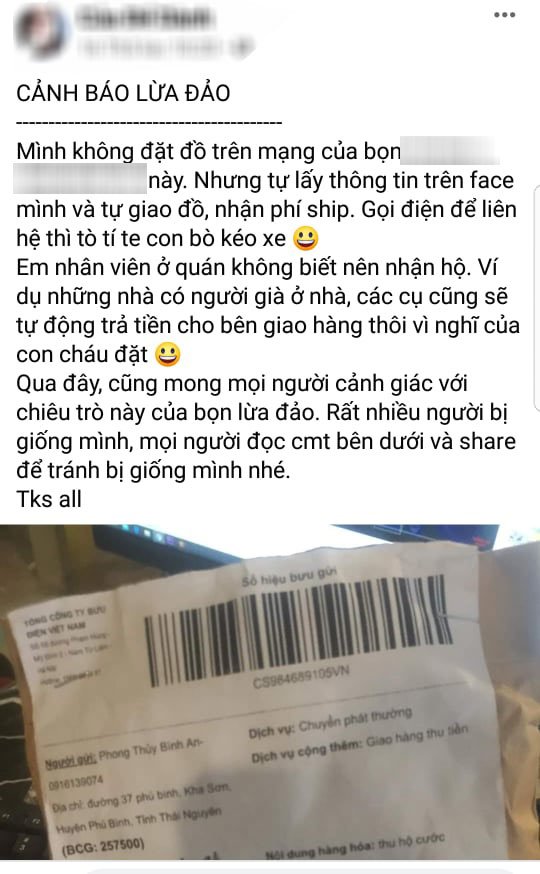 3 chiêu trò mới của shipper lừa đảo, nhiều chị em mua hàng online sập bẫy mất tiền oan-3