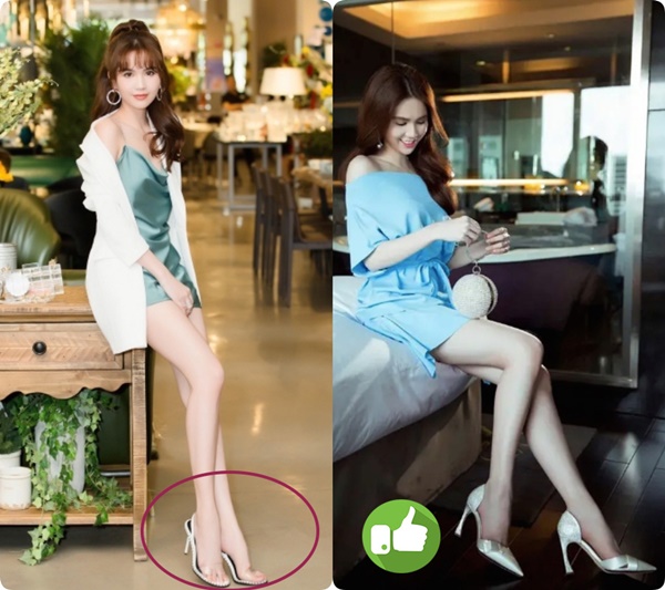 Ngọc Trinh tự nhận có bàn chân xấu điên đảo, dắt túi cả ngàn đôi giày hiệu vẫn nhiều lần lộ hết chân thô-13