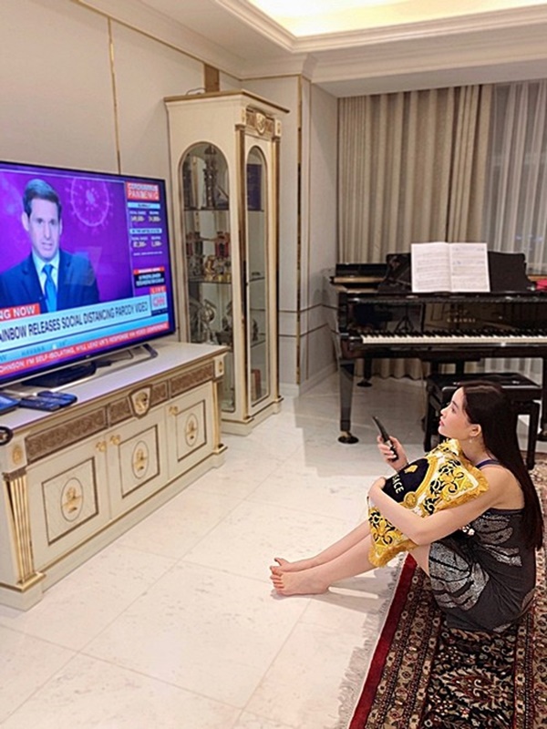 Bên trong căn hộ rộng 280m2 cực thoáng đãng của Hoa hậu Ngân Anh-3