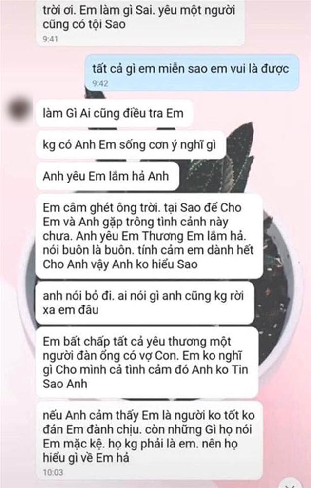 Bồ nhí hoá đá khi bị đánh ghen lộ tin nhắn quyến rũ chồng người ta: Yêu thật lòng nhưng vẫn đòi mua nhẫn cưới, điện thoại mới-4