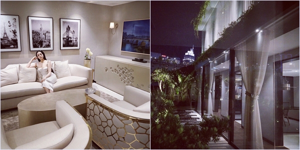 Hé lộ không gian riêng tư của vợ chồng Huyền Baby trong biệt thự triệu đô giữa Sài thành-2