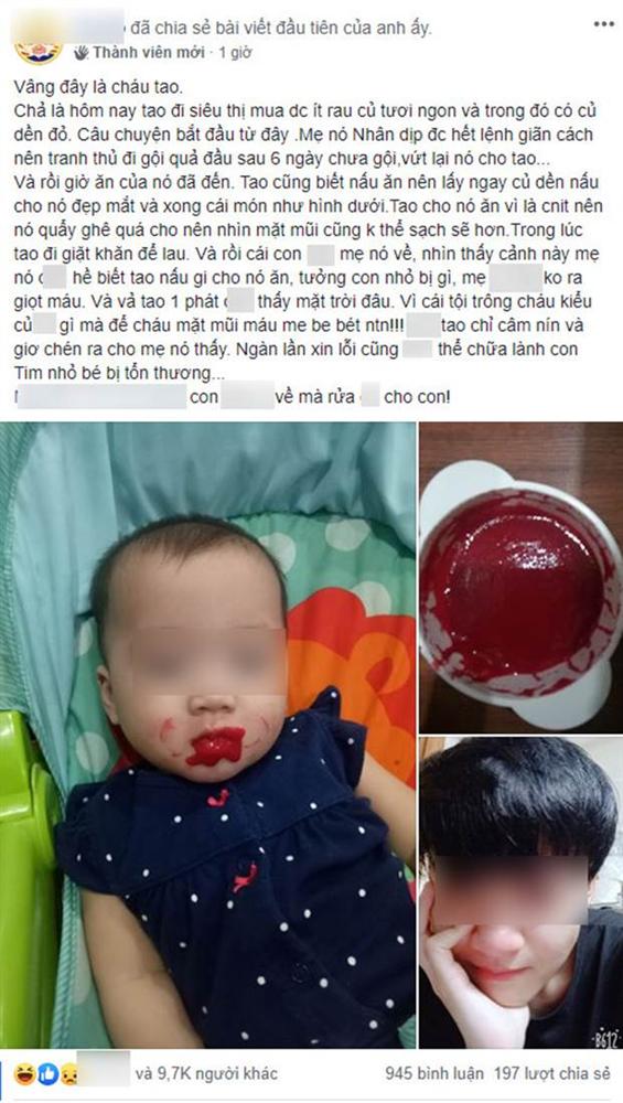 Xắn tay nấu ăn đãi cháu, ông cậu ấm ức vì cú tát nổ đom đóm mắt từ chị gái, dân mạng thấy thương mà không thể ngừng cười!-1