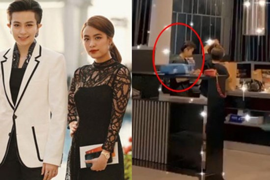 Quay clip khám phá nhà mới của Hoàng Thùy Linh, Minh Hằng vô tình để lọt bóng dáng “ai đó” nhìn quen quen