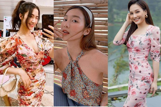 Cả dàn sao Việt mê xúng xính hoa rực rỡ, chị em không diện hè này thì quả là phí!