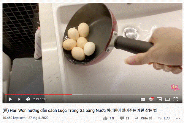 Không biết nấu nhiều món nhưng vẫn muốn quay vlog nấu ăn, Hari Won bèn hướng dẫn dân tình… cách luộc trứng gà bằng nước?-1