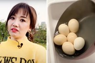 Không biết nấu nhiều món nhưng vẫn muốn quay vlog nấu ăn, Hari Won bèn hướng dẫn dân tình… cách luộc trứng gà bằng nước?
