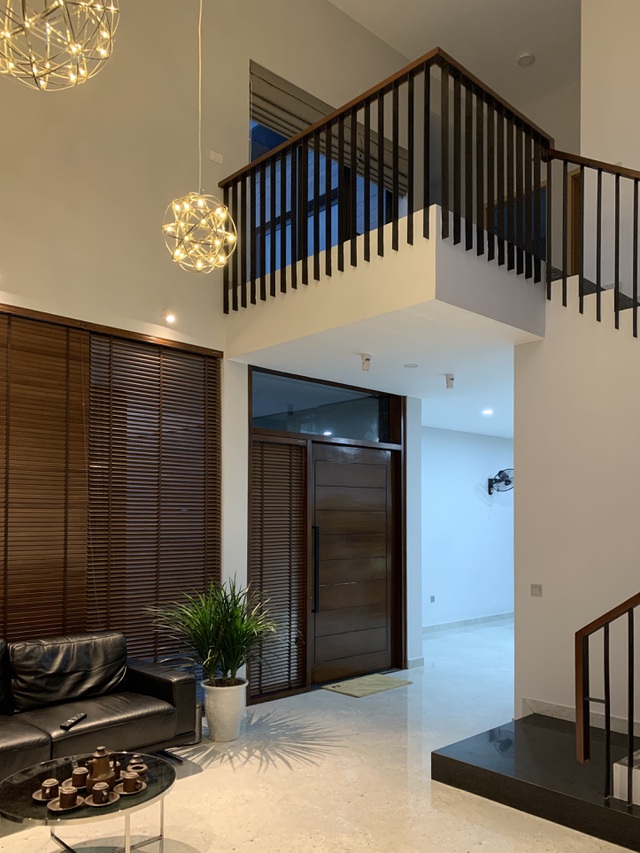 Biệt thự con trai xây tặng bố mẹ đẹp lạ giữa cánh đồng lúa chín ở Hà Tĩnh-7