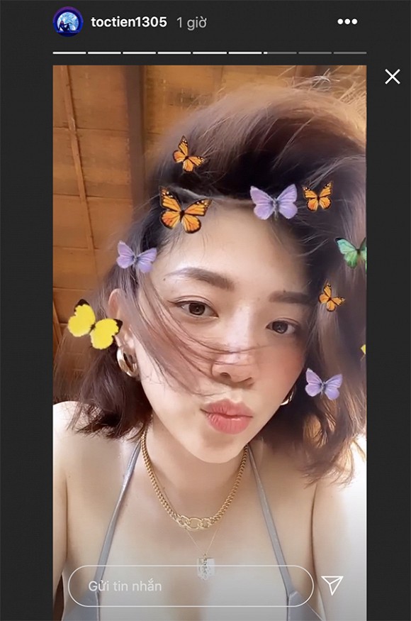 Nắng vàng biển xanh nhưng không hút bằng ba vòng nóng bỏng mắt của Tóc Tiên khi diện bikini-1