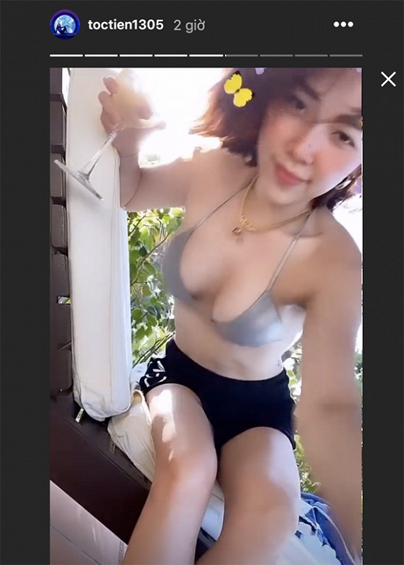 Nắng vàng biển xanh nhưng không hút bằng ba vòng nóng bỏng mắt của Tóc Tiên khi diện bikini-4