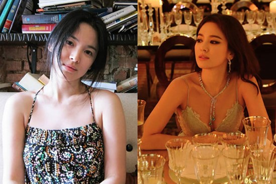 Váy áo hở vai đã giúp Song Hye Kyo tiết lộ một điểm mạnh ít được khen, nhưng để ý sẽ thấy đúng là tuyệt phẩm