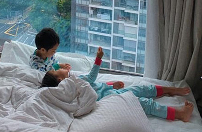 Khoe khoảnh khắc dạy con gái đạp xe, Hà Tăng tiết lộ góc cận mặt và thái độ tập luyện của cô chiêu” nhà hào môn!-4