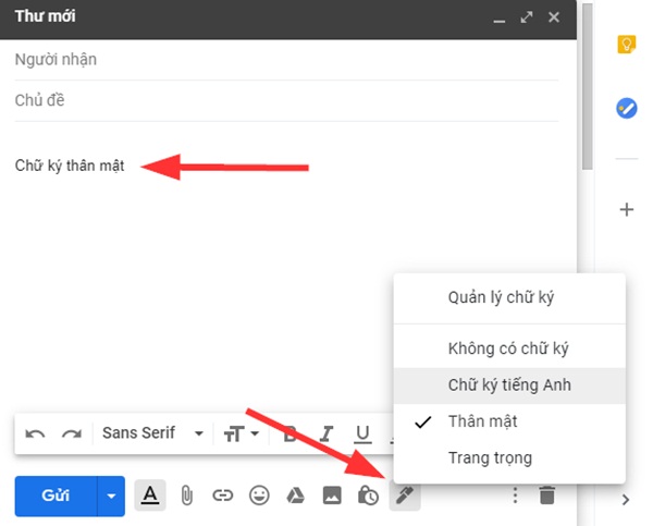 Cách tạo nhiều chữ ký trên Gmail bằng công cụ có sẵn của Google-8