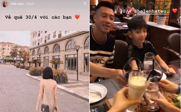 Duy Mạnh, Văn Đức đưa vợ đi chơi và nghỉ ngơi dịp lễ-9