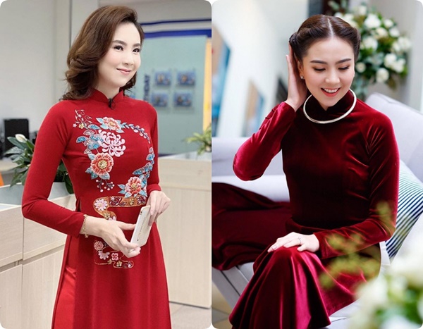 MC Mai Ngọc mặc áo dài lên sóng truyền hình ngày đặc biệt, khiến người ta nhớ đến hình ảnh cô dâu xinh đẹp 4 năm trước-10