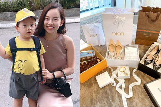 Nuôi con 1 mình, hot mom Ly Kute vẫn khiến bao người ngưỡng mộ khi tậu loạt hàng hiệu cực xịn ngay ngày đầu nghỉ lễ