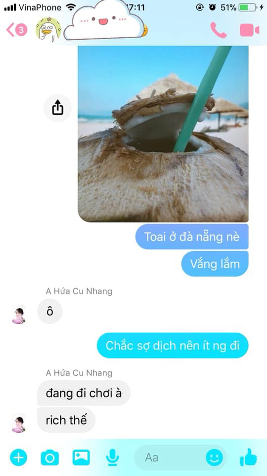 Khoe nằm bãi biển uống nước dừa, cô gái khiến đám bạn ở nhà ghen tị, sự thật đau lòng nằm trong tấm ảnh cuối-2