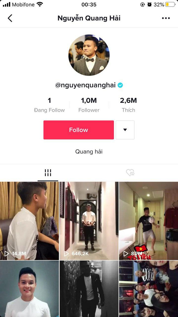 Nửa đêm, Quang Hải công khai follow mỗi tình tin đồn trên MXH: Động thái thừa nhận anh yêu em chăng?-3