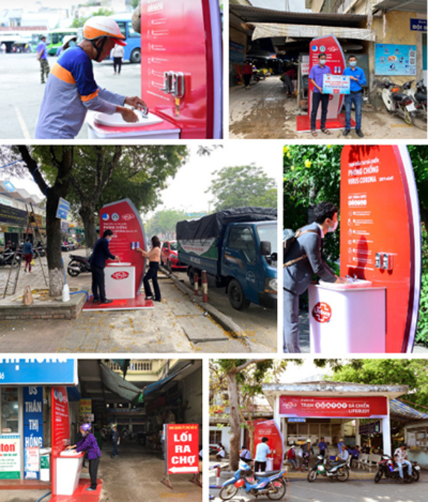 113 trạm rửa tay dã chiến hoàn thành chỉ sau 2 ngày kết thúc chương trình gây quỹ-2