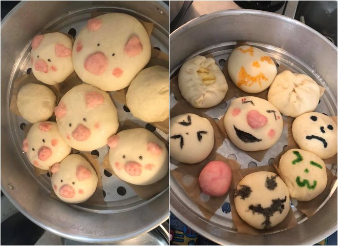 Phan Như Thảo làm bánh bao hình thú và cái kết không toang như hội chị em ghét bếp-2