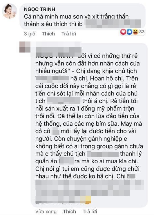 Bị tố PR cho loại son kém chất lượng, Ngọc Trinh phản ứng gay gắt: Có những thứ rẻ vẫn còn đắt hơn nhân cách nhiều người-3