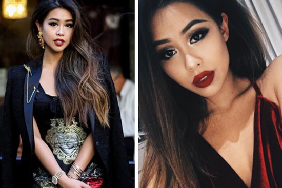 Style makeup tây tây của Tiên Nguyễn: 