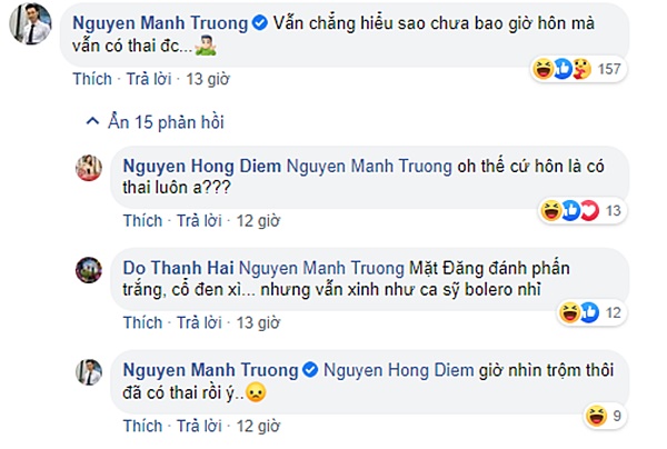 Xem Hồng Đăng - Hồng Diễm diễn cảnh có thai, Mạnh Trường chỉ ra điều vô lý khiến ai cũng buồn cười-3