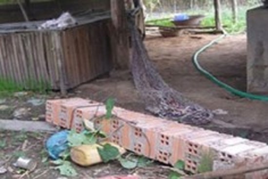 Mắc võng nghỉ trưa, nam thanh niên bị cột gạch đổ vào người thiệt mạng