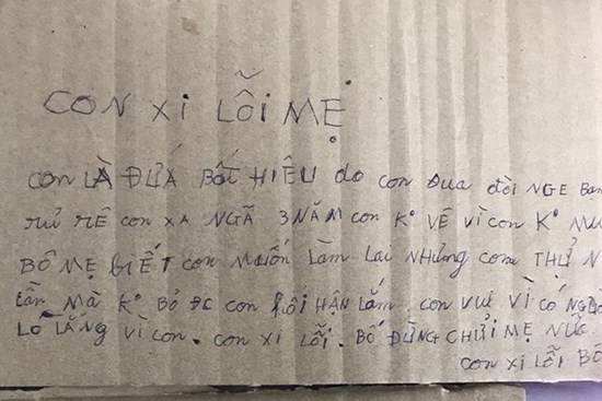 Để lại thư xin lỗi bố mẹ, nam thanh niên treo cổ tự tử