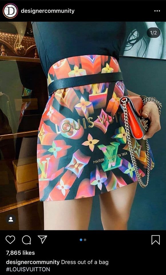 Tính lấy túi làm váy để chơi cho vui, Hoa hậu Kỳ Duyên chẳng thể ngờ lại nổi khắp các trang mạng thế giới-3