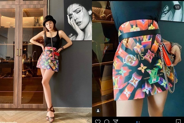 Kỳ Duyên lại diện sơ mi buông cúc hững hờ, chị em học ngay để nâng tầm phong cách hè-10