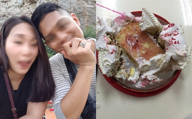 Nhìn thấy tên mình vô cùng lạ lẫm trên chiếc bánh sinh nhật chồng mua tặng, vợ ngay lập tức xếp quần áo bỏ về ngoại-1