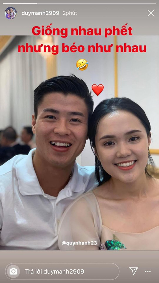 Khoe ảnh hạnh phúc bên nhau, Duy Mạnh tiện chỉ luôn nét phu thê trời sinh với bà xã Quỳnh Anh: Đẹp đôi thế này ai chịu nổi?-2