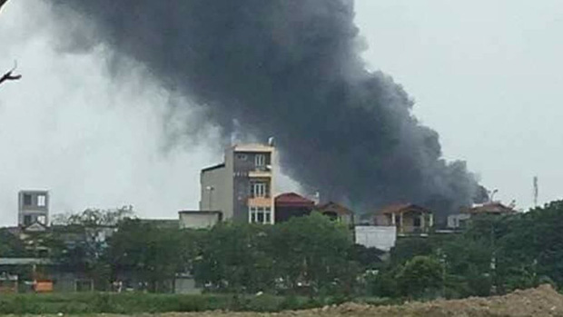 Hà Nội: Cháy lớn công ty thuốc thú y, 3 người tử vong-1