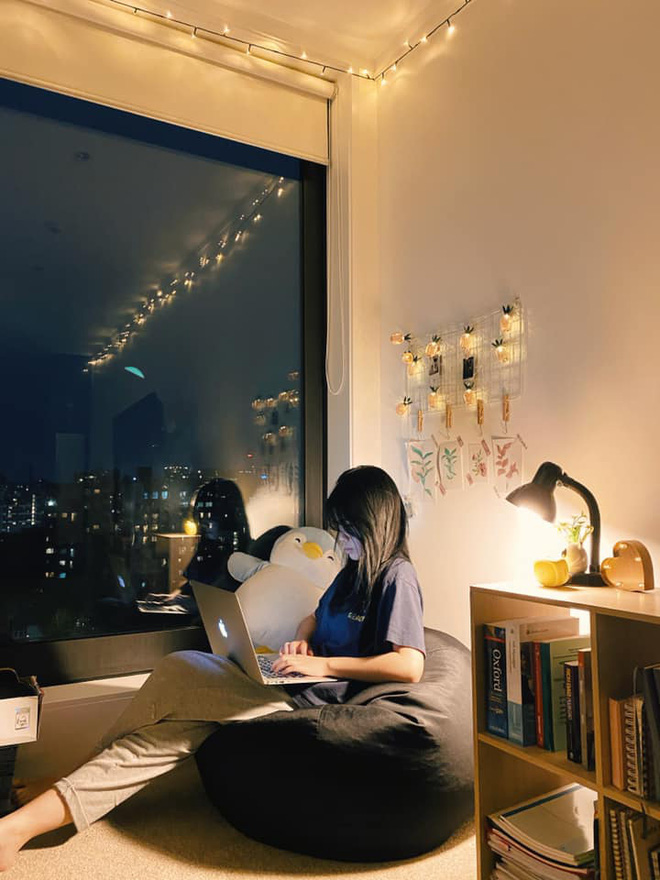 Gái xinh kể chuyện thuê phòng trọ nhìn ra trung tâm thành phố, view hướng tòa tháp nổi tiếng và giá decor tiền triệu nhưng thành quả chill bất ngờ-9