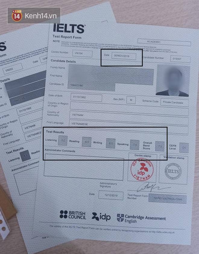 Nam giáo viên IELTS nổi tiếng, admin của 1 group lớn bị bóc phốt khai khống điểm lên tận 9.0-3