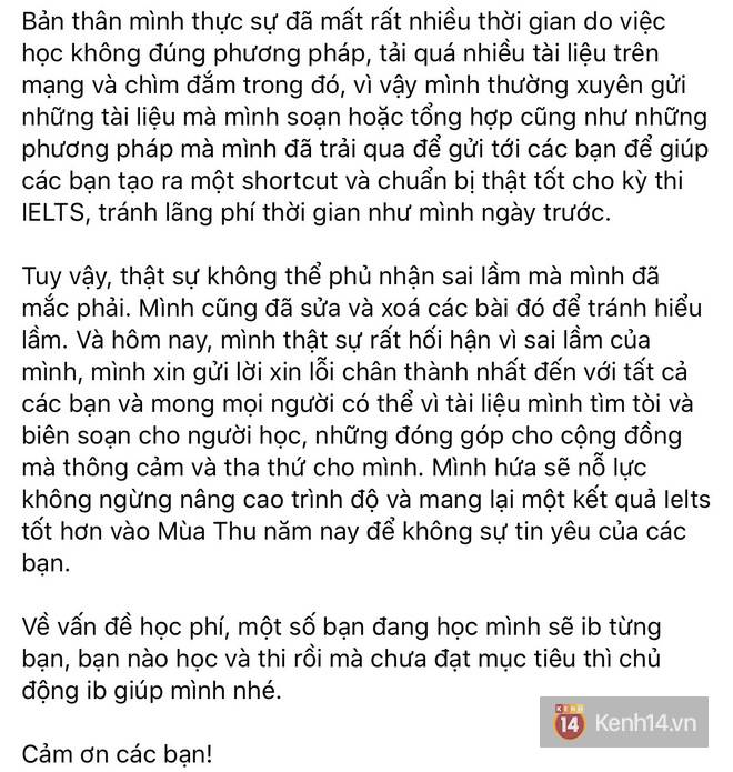 Nam giáo viên IELTS nổi tiếng, admin của 1 group lớn bị bóc phốt khai khống điểm lên tận 9.0-6