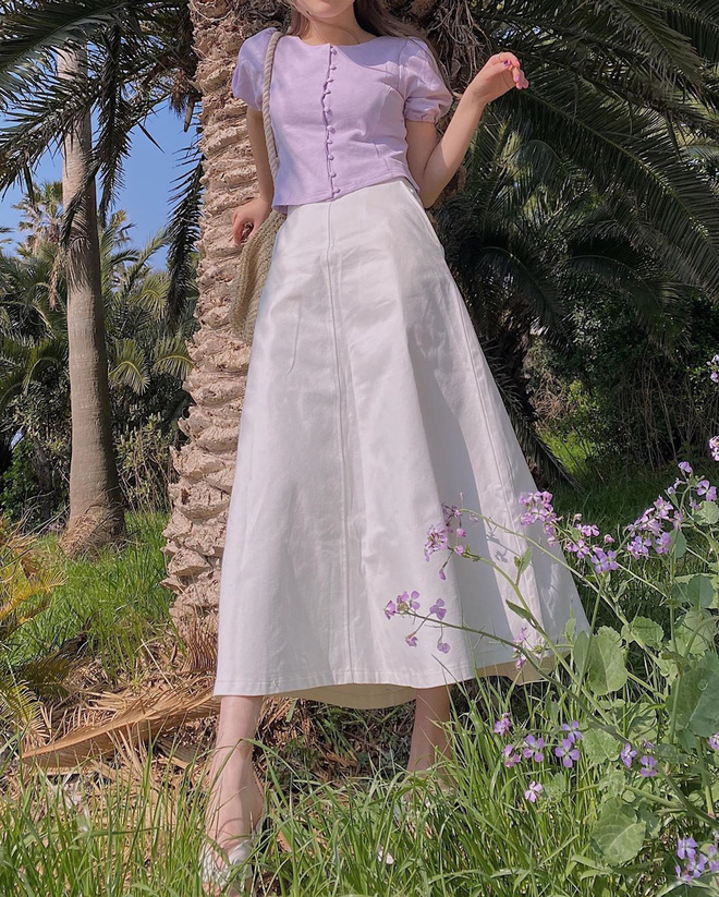 Kiểu gì thì hè này chị em cũng nên sắm 5 mẫu chân váy sau để diện lên là được khen xinh xẻo-19