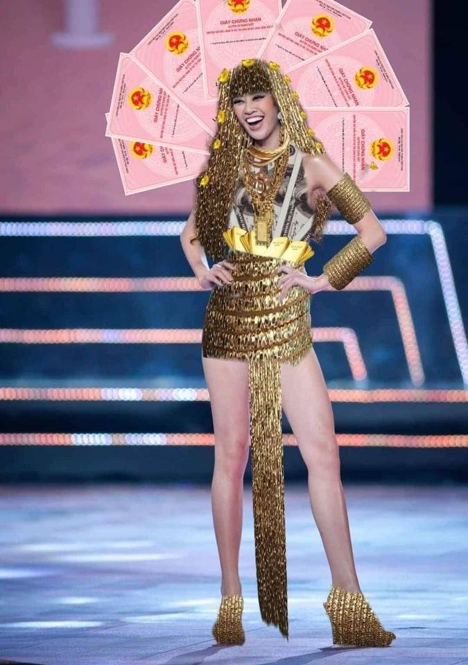 Bản thiết kế trang phục dân tộc 7 miếng đất cho Khánh Vân thi Miss Universe 2020 gây tranh cãi-3