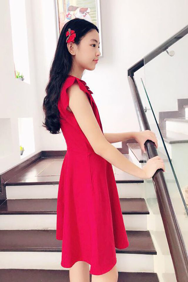 Ở tuổi dậy thì, con gái Quyền Linh giống nàng thơ đẹp nhất của Châu Tinh Trì-7