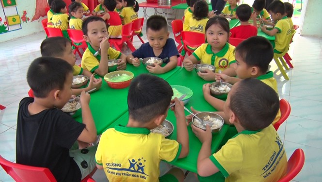 Bữa ăn cho trẻ mầm non, học sinh tiểu học Thủ đô đi học lại sẽ như thế nào?-1