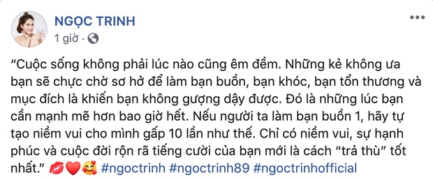 Ngọc Trinh chỉ ra cách trả thù những kẻ làm tổn thương mình, nghe xong dân tình ai cũng tán thành-1