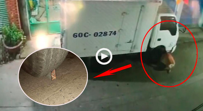 Bức xúc vì xe tải đỗ trước nhà, người đàn ông đã dằn mặt tài xế xe tải bằng 1 vật cực hiểm khiến ai nấy đều ức chế-1