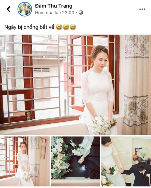 Đàm Thu Trang công bố loạt khoảnh khắc Cường Đô la về Lạng Sơn dạm ngõ nhưng lại gây cười bằng câu nói này-1