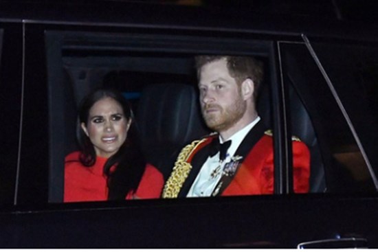 Meghan Markle đang 