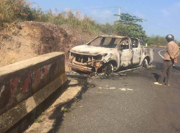 Vụ xe bán tải của Bí thư xã và thi thể cháy rụi: Nghi án giết người, tạo hiện trường giả-1