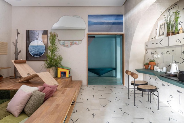 Nhà 25m2 gây ấn tượng thị giác cực mạnh nhờ cách bố trí nội thất thông minh-1