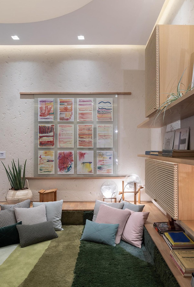 Nhà 25m2 gây ấn tượng thị giác cực mạnh nhờ cách bố trí nội thất thông minh-5