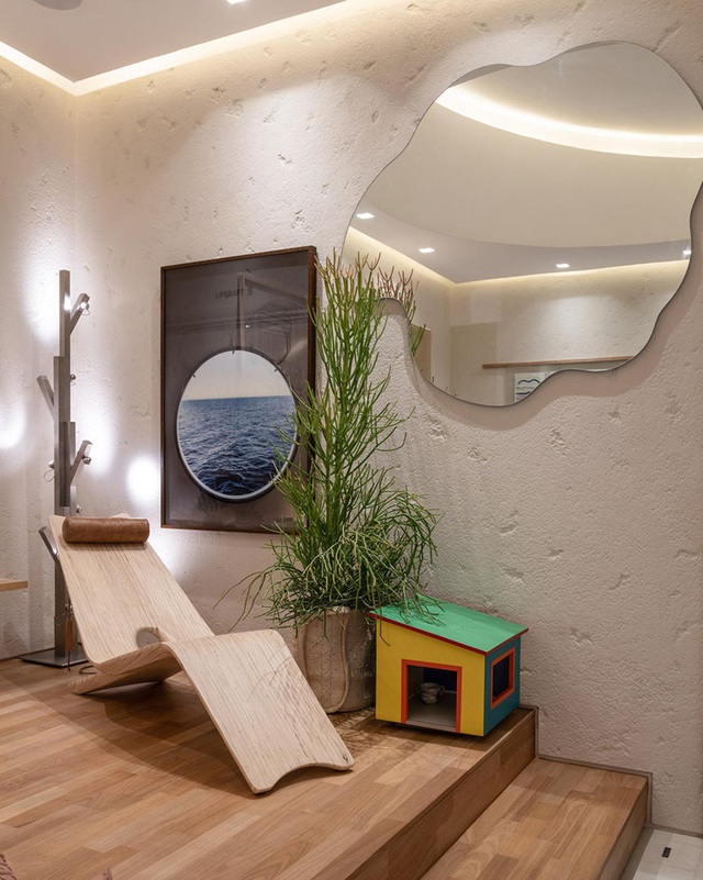 Nhà 25m2 gây ấn tượng thị giác cực mạnh nhờ cách bố trí nội thất thông minh-6