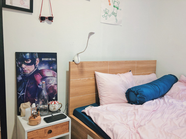 Chàng trai đầu tư 300 triệu decor nhà đi thuê, sở hữu 3000 cuốn sách truyện và vô số đồ đạc nhưng vẫn gọn gàng hết nấc-12