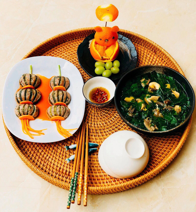 9x miền Tây xinh đẹp khoe những mâm cơm siêu đẹp khiến ai cũng phải trầm trồ khen ngợi-2